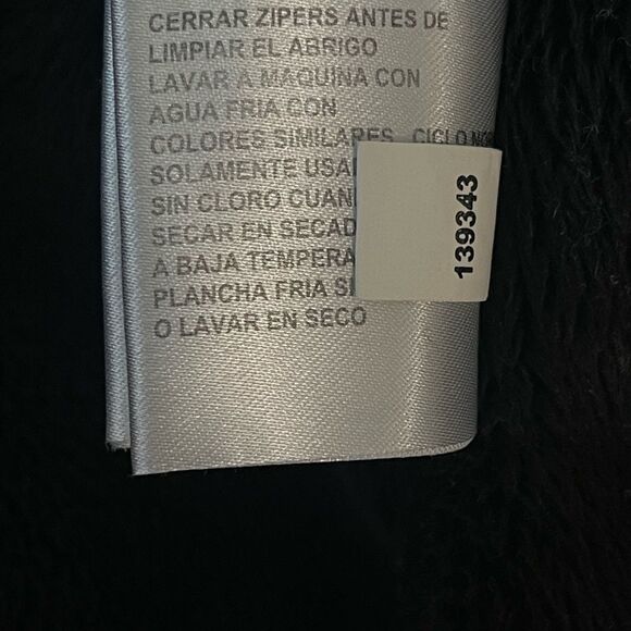 Michael Kors Black Belted Coat with Gold Hardware & Hood – Women’s Large - Picture 10 of 12